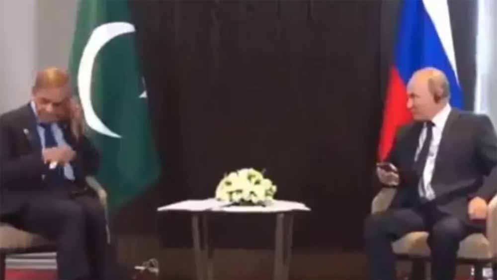 SCO समिट में पुतिन के सामने घबराए शहबाज, कहा- कोई तो मदद करो!