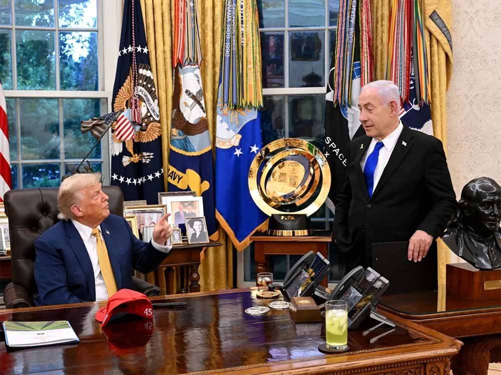 कतर पर हमले के बाद बिगड़े हालात, ट्रंप ने नेतन्याहू को फोन कर जताई नाराजगी