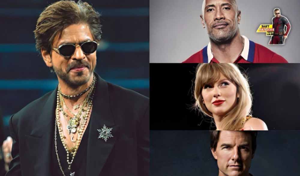 शाहरुख खान दुनिया के सबसे अमीर एक्टर बने, टॉम क्रूज और टेलर स्विफ्ट भी पीछे