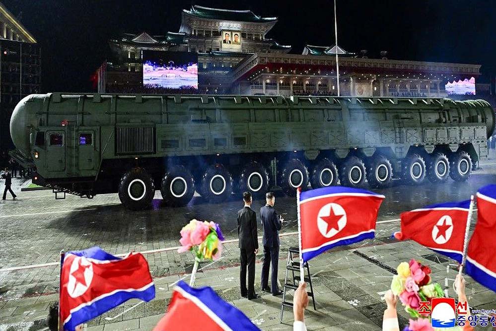 नॉर्थ कोरिया ने लॉन्च की सबसे ताकतवर ह्वासॉन्ग-20 मिसाइल, अमेरिका हुआ निशाने पर