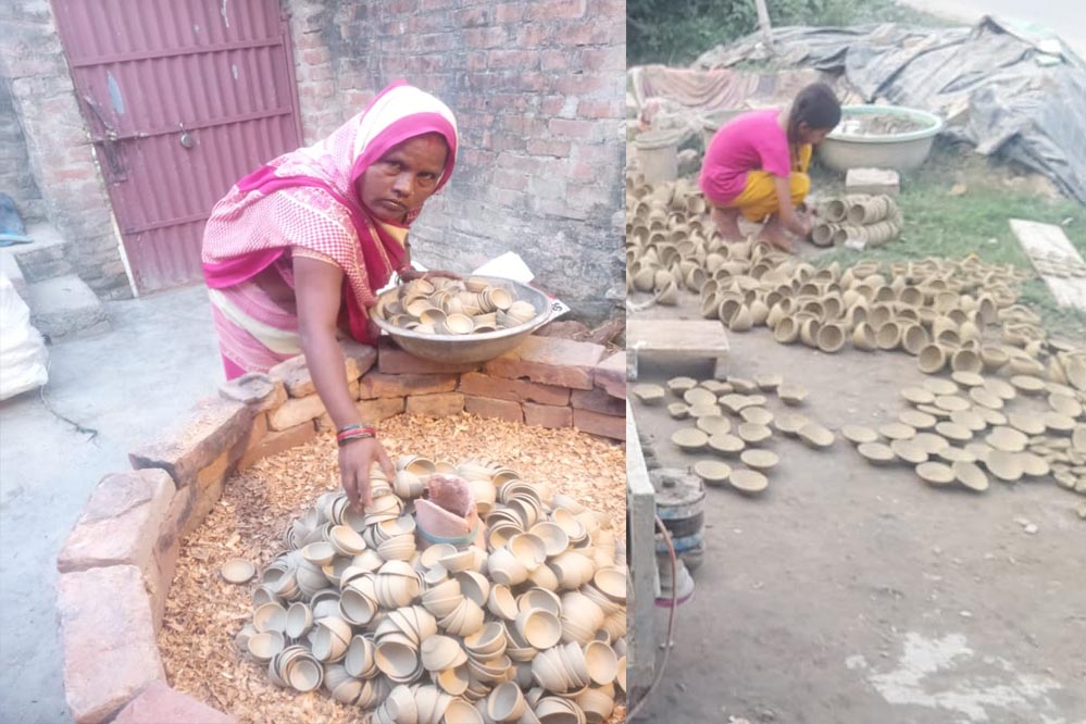 दीपोत्सव से रोशन हुए कुम्हारों के घर, अयोध्या में युवाओं को मिल रहा रोजगार