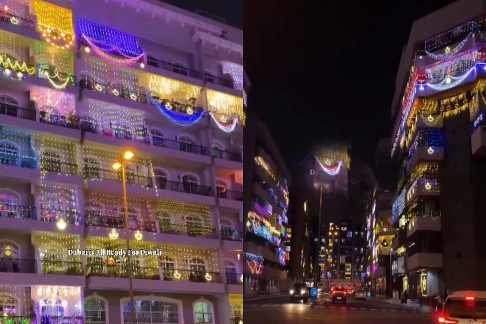 दुबई में दिखी दिल्ली जैसी दिवाली! रोशनी से जगमगाया पूरा शहर, वीडियो देख दंग रह गए लोग