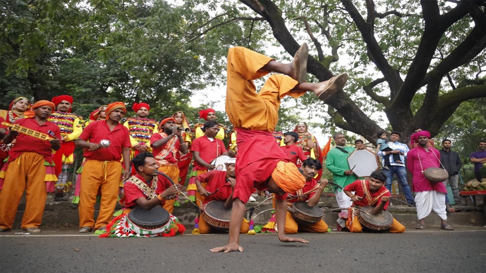राजधानी के मार्गों पर गूंजा अभ्युदय मध्यप्रदेश’ का उद्घोष