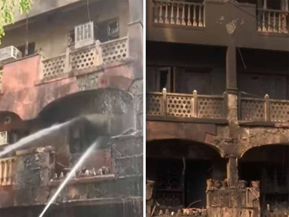 दिल्ली में ब्रह्मपुत्र अपार्टमेंट में आग का तांडव, सांसदों के घर भी प्रभावित; दमकल मौके पर