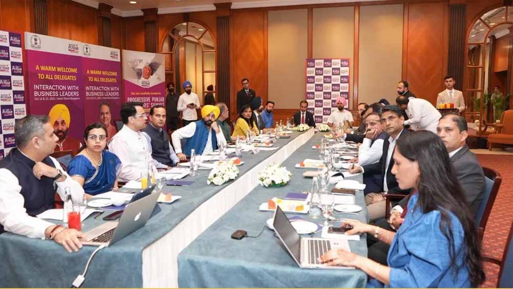 पंजाब बना निवेश का हब: CM भगवंत मान ने बेंगलुरु में बुलाया वैश्विक उद्योगपतियों को