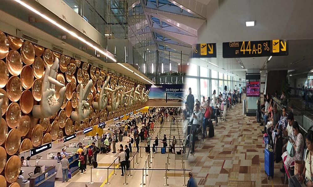 दिल्ली एयरपोर्ट पर तकनीकी गड़बड़ी से हड़कंप, ATC सिस्टम फेल होने से 100 उड़ानें लेट