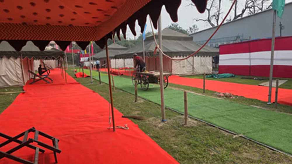 पांच सितारा सुविधा वाले टेंट हॉउस में ठहरकर आनंद लें हरिहर मेला का