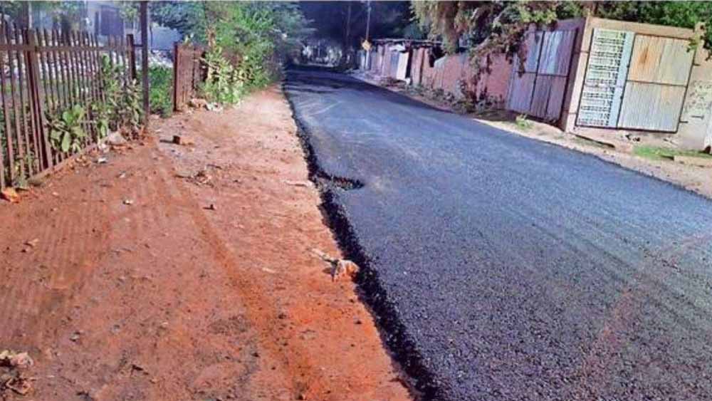 सड़क का उद्घाटन तो करवा दिया, पर सड़क बनी ही नहीं: हरियाणा में अधिकारियों की बड़ी लापरवाही