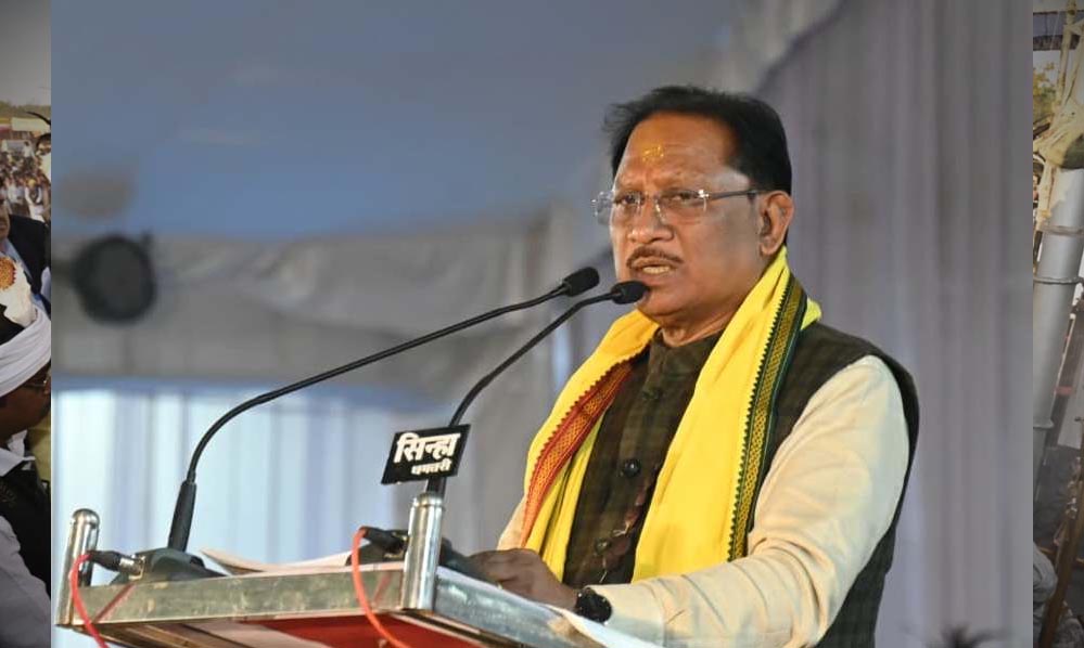 रायपुर : राष्ट्र व समाज के नव निर्माण में आदिवासी समाज के अमर शहीदों एवं महापुरूषों का अद्वितीय योगदान: मुख्यमंत्री साय