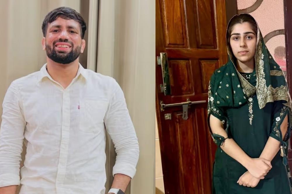 ओलंपिक मेडलिस्ट रवि दहिया ने रिचा संग रचाई शादी, दहेज में सिर्फ 1 रुपये का शगुन लिया