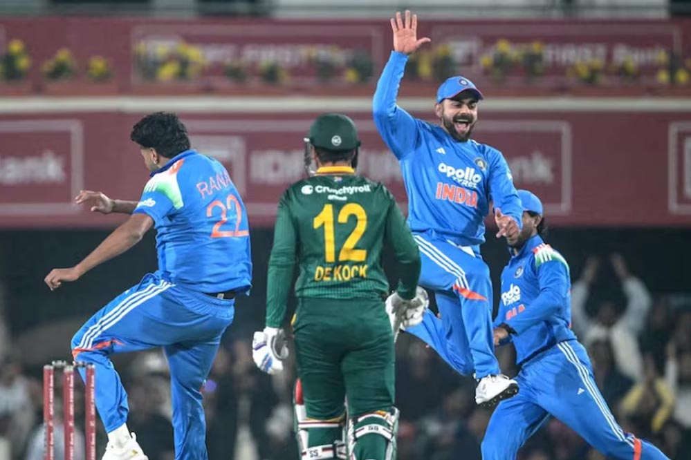 रांची में भारत की दमदार जीत: कोहली–रोहित का जलवा और कुलदीप–हर्षित की शानदार गेंदबाज़ी