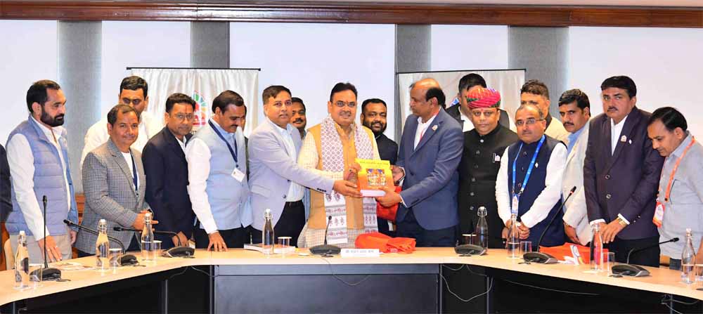 मुख्यमंत्री को प्रवासी राजस्थानी दिवस के ऐतिहासिक आयोजन के लिए प्रवासी राजस्थानियों ने दी बधाई