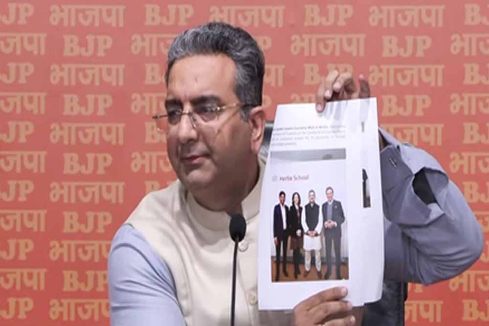 जर्मनी में भारत विरोधी लोगों से मिले राहुल गांधी, देश को बदनाम कर रहे हैं: भारतीय जनता पार्टी