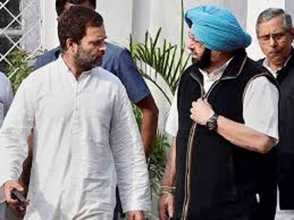 पंजाब की सियासत में भूचाल: कैप्टन अमरिंदर का राहुल गांधी पर बड़ा धमाका