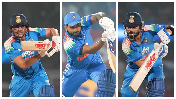 रोमांचक मुकाबले में टीम इंडिया विजयी, विराट–गिल की फिफ्टी और श्रेयस की जोरदार एंट्री