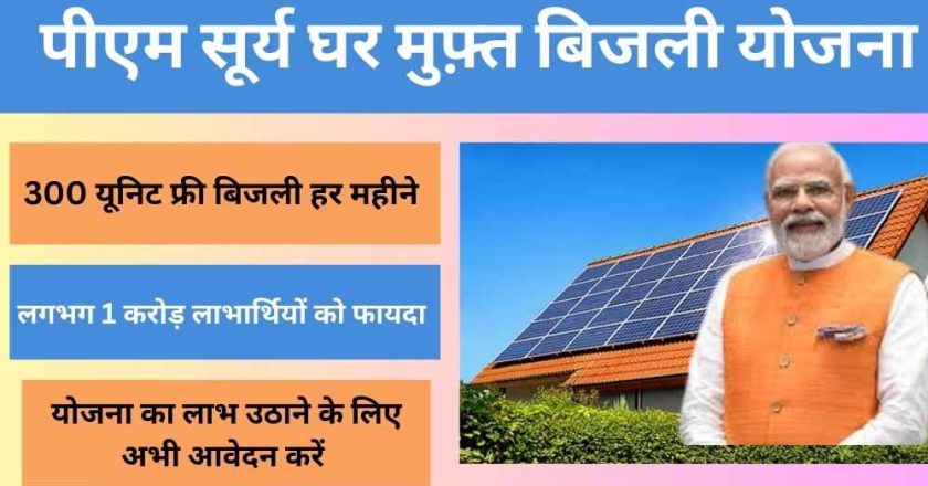 पीएम सूर्य घर योजना में अब तक 29 हजार 275 उपभोक्ताओं के खातों में पहुंची 228 करोड़ से अधिक की सब्सिडी
