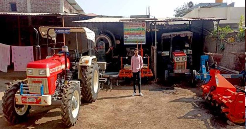 कस्टम हायरिंग स्कीम से प्रतीक ने अपने कृषि कार्य को बनाया आसान