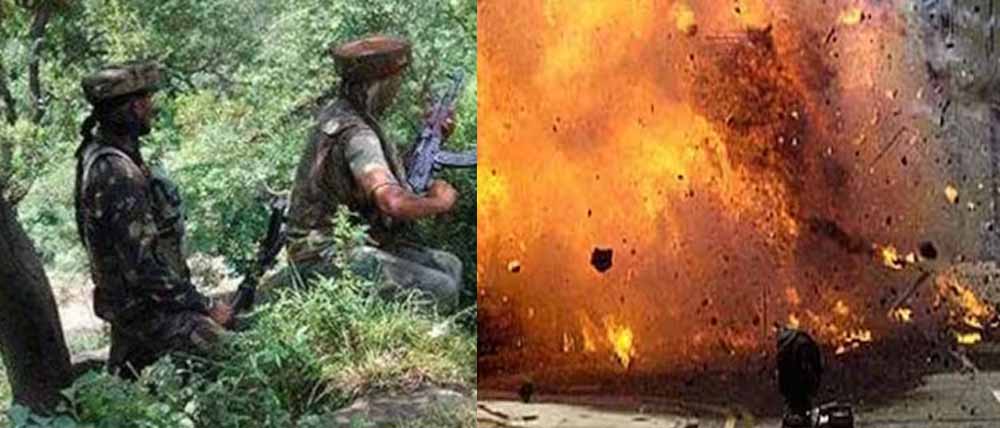 छत्तीसगढ़ के कांकेर जिले में नक्सलियों ने किया IED विस्फोट, बीएसएफ जवान शहीद