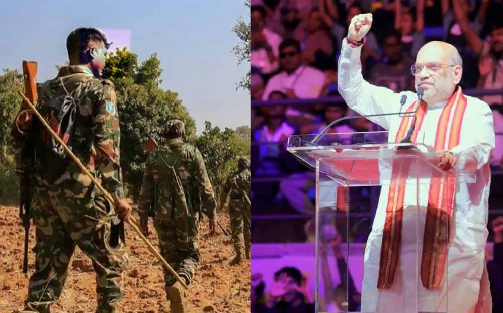 झारखंड में माओवादियों के ढेर होने से नक्सलमुक्त अभियान को बड़ी सफलता: अमित शाह