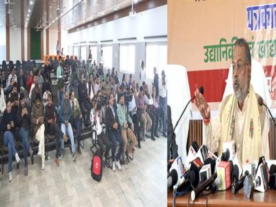 पुष्प उत्पादन को दिया जायेगा व्यवसायिक स्वरूप : उद्यानिकी मंत्री श्री कुशवाह