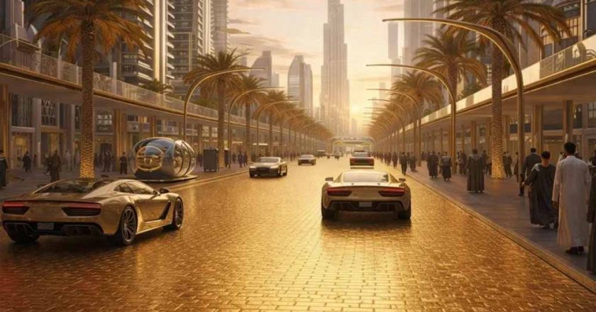 Gold के दाम आसमान पर, दुबई में इतिहास रचने जा रही दुनिया की पहली ‘सोने की सड़क’! UAE के शेख का बड़ा ऐलान