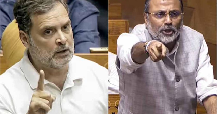 लोकसभा में राहुल गांधी के खिलाफ प्रस्ताव, BJP सांसद ने सदस्यता रद्द करने और चुनाव पर रोक की मांग की
