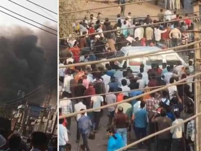 फरीदाबाद में केमिकल फैक्टरी हादसा: ड्रम विस्फोट से 30 से ज्यादा मजदूर झुलसे, इलाके में दहशत