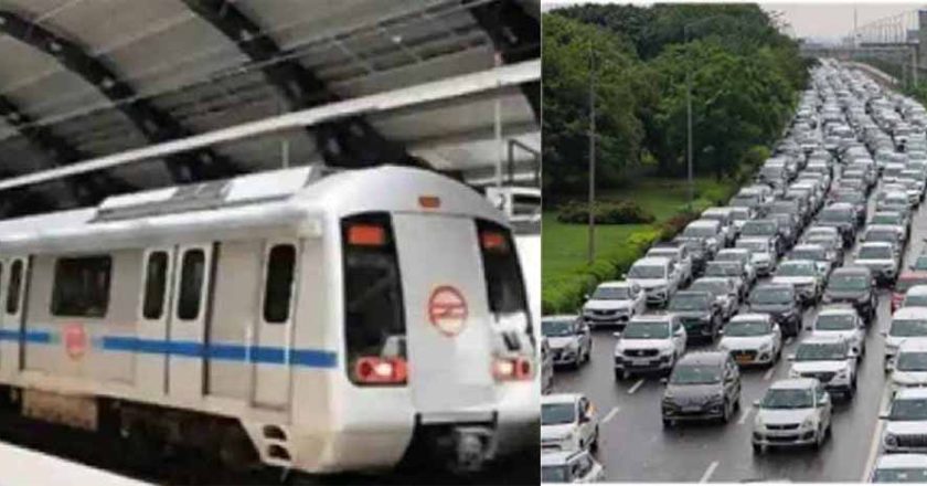 मेट्रो निर्माण कार्य के कारण यह सड़क एक साल तक रहेगी बंद, ट्रैफिक पुलिस ने जारी किया रूट प्लान