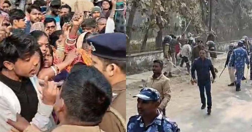 दरभंगा में बवाल: पुलिस पर पथराव के बाद लाठीचार्ज, जानिए किस घटना से भड़का आक्रोश