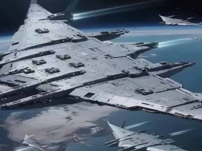 अंतरिक्ष में तैरने वाला युद्धपोत! 1.20 लाख टन वजनी, रोबोटिक जेट्स से लैस जहाज बना रहा चीन