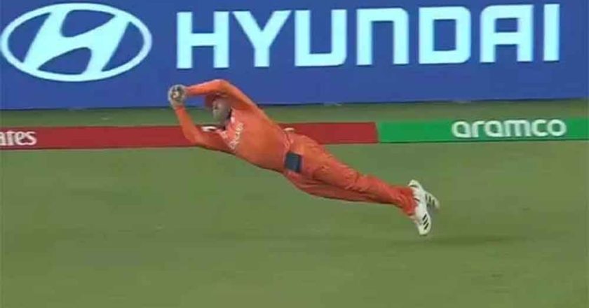 41 की उम्र में वैन डेर का कमाल, हवा में उड़कर पकड़ा टूर्नामेंट का सबसे शानदार कैच