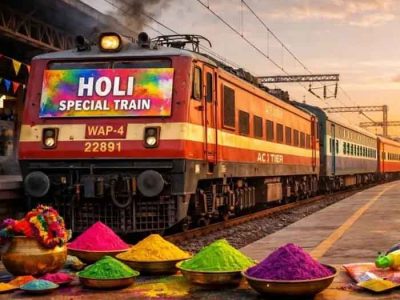 होली स्पेशल का तोहफा: कोलकाता-दिल्ली रूट पर 26 ट्रेनें, बिहार यात्रियों की बढ़ी राहत