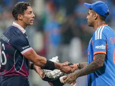 T20 WC: टीम इंडिया को थर्राने वाले अमेरिकी गेंदबाज का बड़ा बयान—‘ऐसा मौका बार-बार नहीं मिलता’