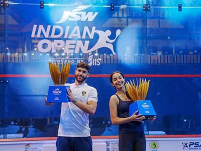 ब्रेबोर्न स्टेडियम में सजेगा स्क्वैश का महासंग्राम, 18-22 मार्च तक इंडियन ओपन