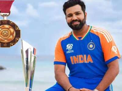 पद्म श्री से सम्मानित होने पर रोहित शर्मा का बयान: भारत के लिए सर्वश्रेष्ठ देने का संकल्प