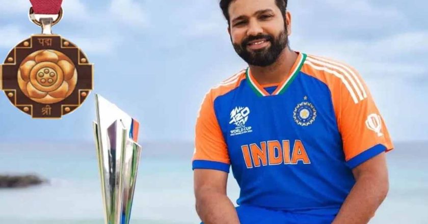 पद्म श्री से सम्मानित होने पर रोहित शर्मा का बयान: भारत के लिए सर्वश्रेष्ठ देने का संकल्प