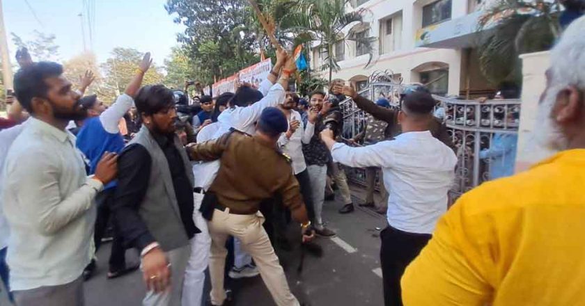 भोपाल में सियासी टकराव: पथराव में भाजयुमो नेता घायल, कांग्रेस जिलाध्यक्ष ICU में