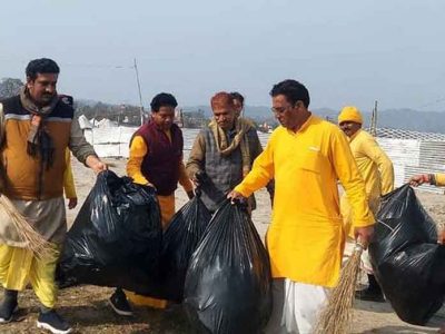 समारोह के बाद एक्शन मोड में टीम, बैरागी द्वीप पर व्यापक सफाई अभियान शुरू