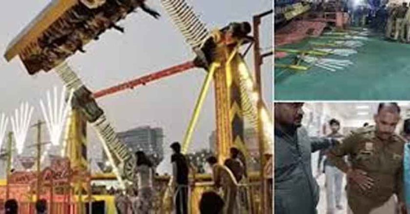 सूरजकुंड मेले में झूला हादसा: इंस्पेक्टर की मौत, 12 घायल; पर्यटन मंत्री ने जांच के आदेश दिए