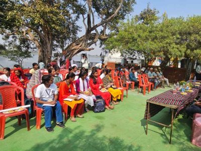 कार्यशाला में 46 पक्षी प्रजातियों की हुईं पहचान : बालसमुंद जलाशय में