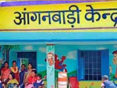 मध्यप्रदेश में पहली बार आंगनवाड़ी बच्चों का विद्यारंभ समारोह