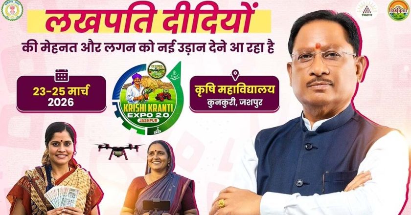 रायपुर : जशपुर में ‘लखपति दीदी’ अभियान को मिली नई रफ्तार लखपति दीदी