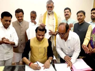 पवैया ने राज्य वित्त आयोग अध्यक्ष का कार्यभार संभाला, डिप्टी CM और मंत्रियों की मौजूदगी में हुआ समारोह