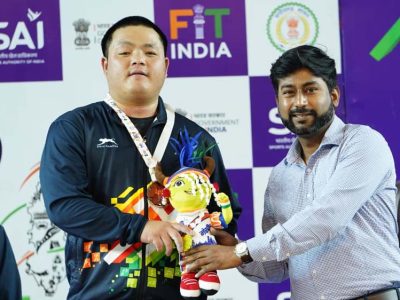 भारत्तोलन पुरुष 88 किग्रा वर्ग में अरुणाचल के रुबा ताडु बने चैंपियन