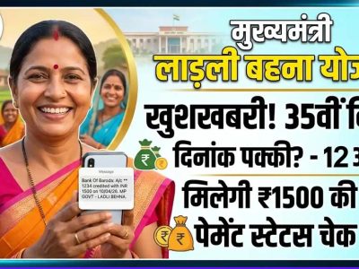लाड़ली बहनों का इंतजार खत्म! आज खाते में आएंगे 1500 रुपये, सीएम मोहन करेंगे 35वीं किस्त ट्रांसफर