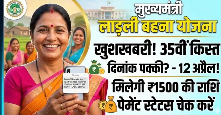 लाड़ली बहनों का इंतजार खत्म! आज खाते में आएंगे 1500 रुपये, सीएम मोहन करेंगे 35वीं किस्त ट्रांसफर