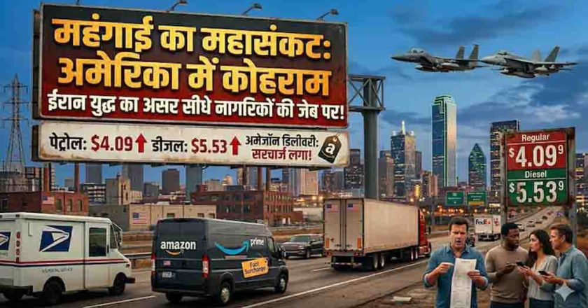 ईरान युद्ध की आग में झुलसा अमेरिका, रिकॉर्ड स्तर पर पहुँची ईंधन की कीमतें, अब जनता पर महंगाई की मार
