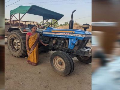 ट्रैक्टर से बदली तकदीर: हरदोली की भगवती देवी बनीं आत्मनिर्भरता की मिसाल