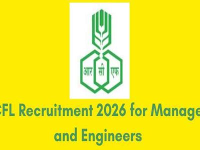 आरसीएफएल में ऑपरेटर और केमिकल ट्रेनी के 188 पदों पर भर्ती, आज से आवेदन की शुरुआत