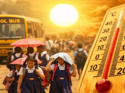 मध्य प्रदेश में धूप और गर्मी का कहर, नर्मदापुरम में 43 डिग्री तक तापमान, लू के चलते बदला स्कूलों का समय